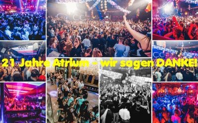 21 Jahre Atrium – Wir sagen Danke!